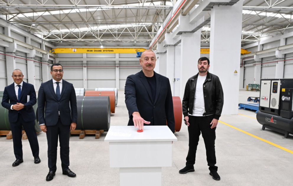 Prezident İlham Əliyev Ağdam Sənaye Parkında görülən işlərlə tanış olub, yeni zavodların açılışlarında iştirak edib YENİLƏNİB VİDEO
