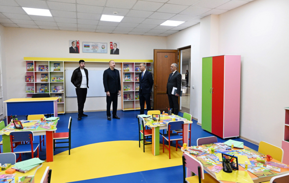 Weiterführende Schule Nr. 4 namens Nizami Ganjavi nach Renovierung in Khankendi wiedereröffnet VIDEO