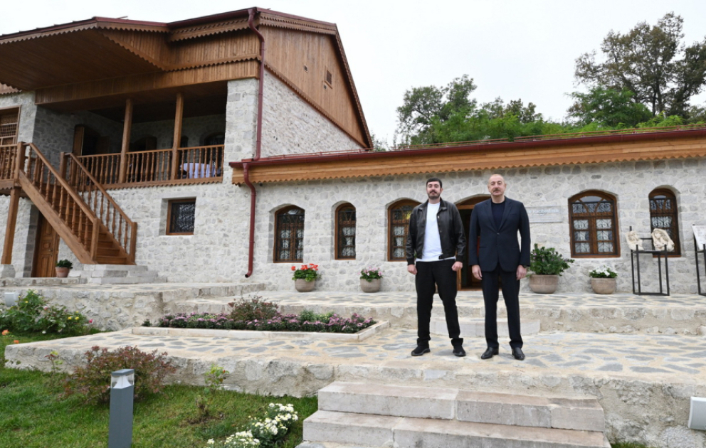 Hausmuseum von Uzeyir Hajibeyli in Schusha nach Restaurierung wiedereröffnet VIDEO