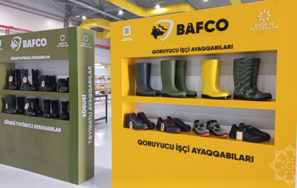 Ağdamda istehsal olunan ayaqqabılar həm də ixrac ediləcək  FOTO VİDEO