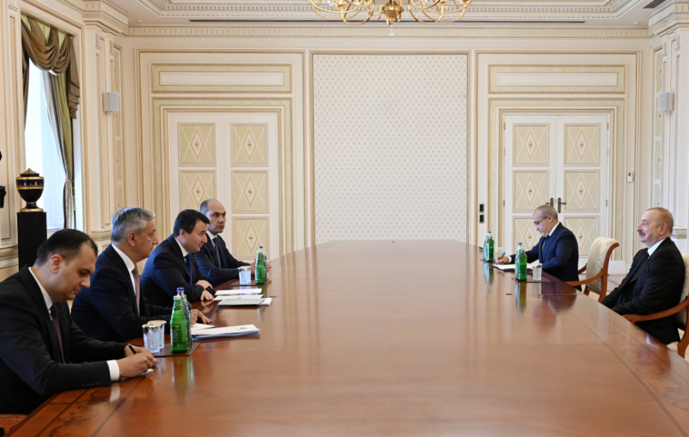 Le président azerbaïdjanais reçoit le vice-Premier ministre ouzbek MIS A JOUR VIDEO
