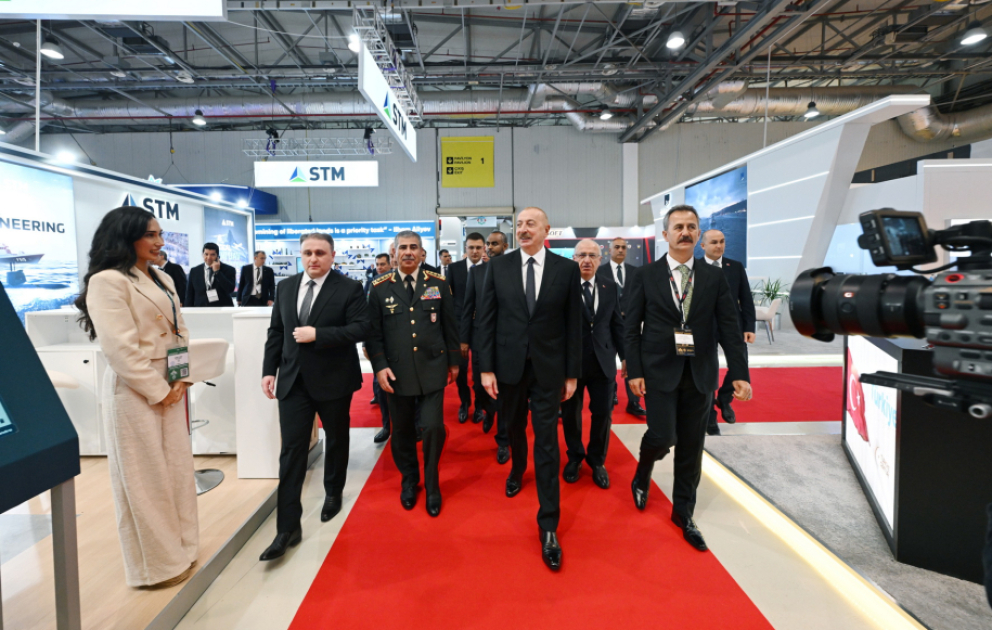 Prezident İlham Əliyev “ADEX-2024” və “Securex Caspian” sərgiləri ilə tanış olub  YENİLƏNİB VİDEO