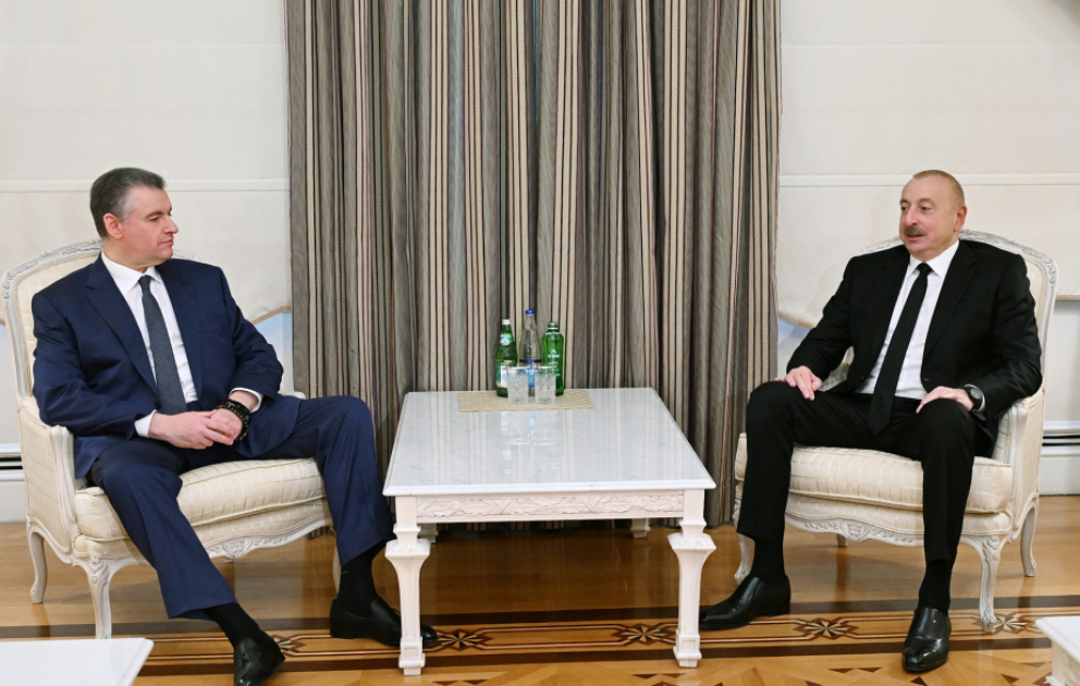Le président Ilham Aliyev reçoit le leader du Parti libéral démocrate de Russie  MIS A JOUR VIDEO