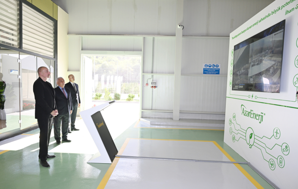 “Sarigishlag” Hydroelectric Power Station was commissioned in Zangilan district VIDEO