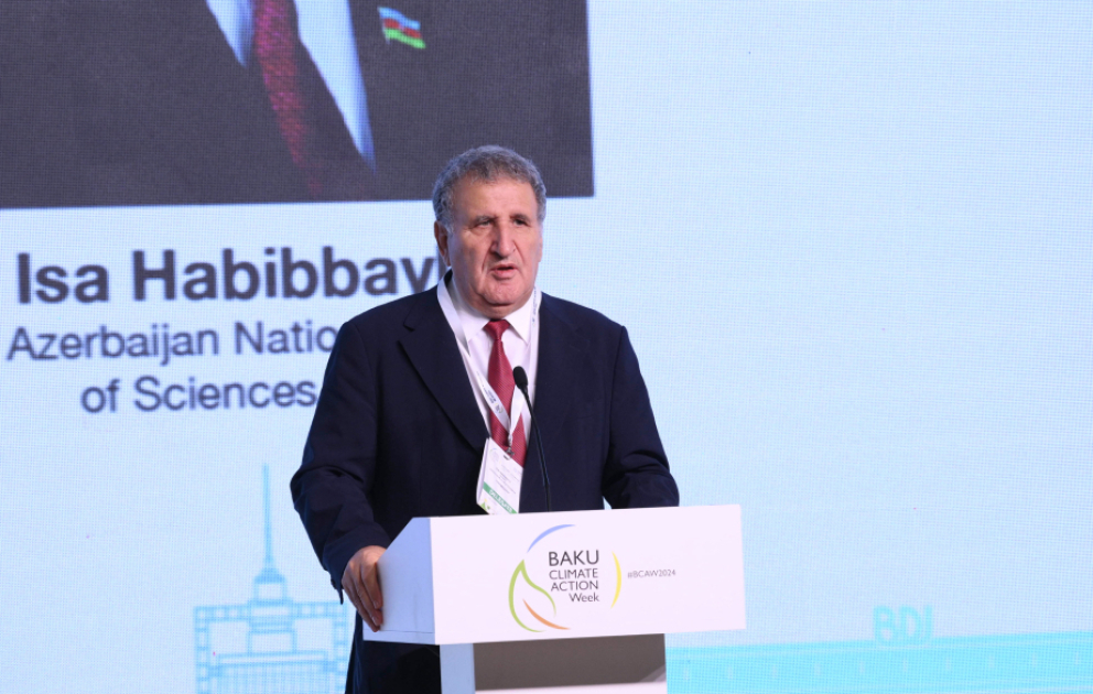 Akademik: Qlobal istiləşmənin həlli istiqamətində tərəfdaş ölkələrin elmi qurumları birgə layihələr həyata keçirməlidir VİDEO