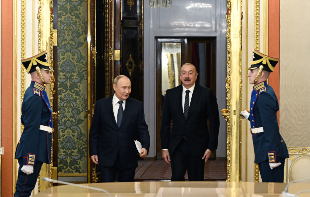 Les présidents azerbaïdjanais et russe s’entretiennent à Moscou MIS A JOUR VIDEO