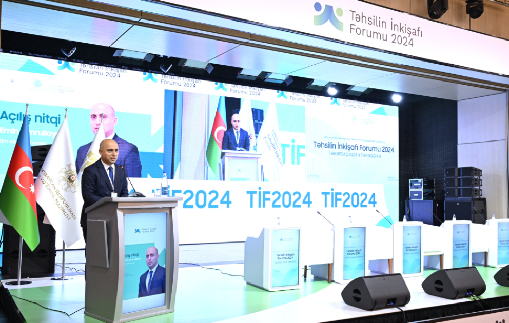 Təhsilin İnkişafı Forumu keçirilib YENİLƏNİB VİDEO