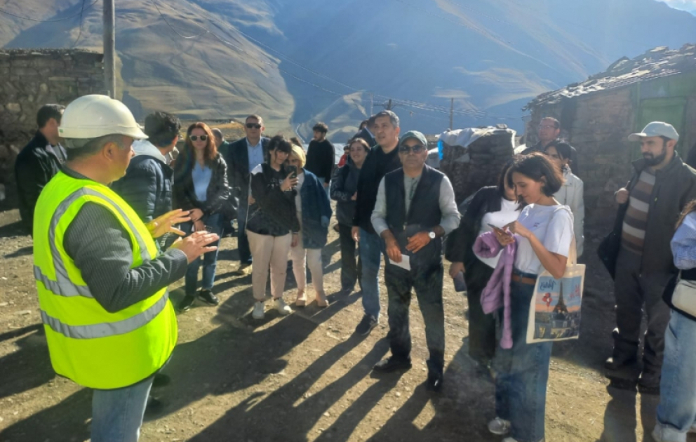 Dövlət Turizm Agentliyi Xınalıq kəndinə mediatur təşkil edib VİDEO