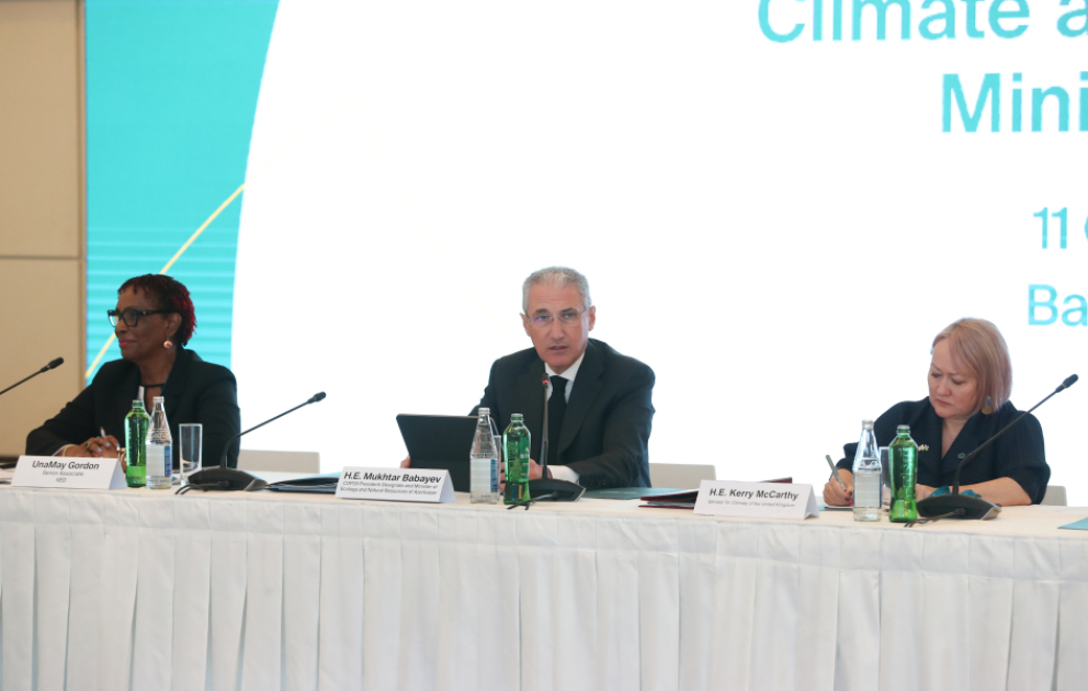 Pre-COP29 konfransının ikinci gününə start verilib VİDEO