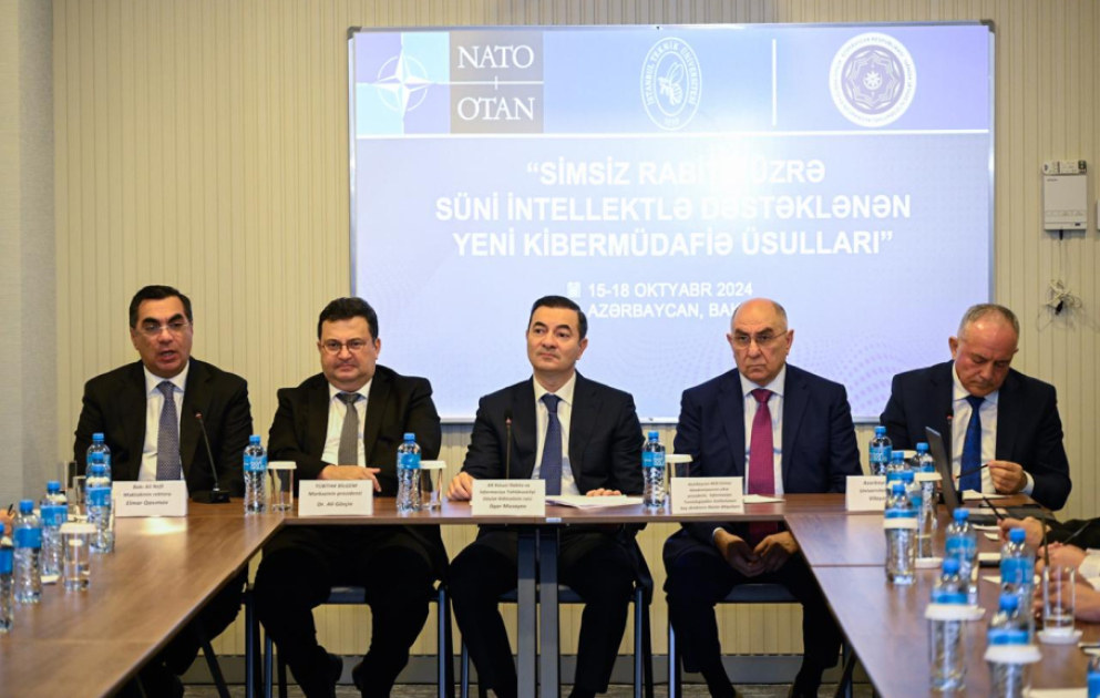“Simsiz rabitə üzrə süni intellektlə dəstəklənən yeni kibermüdafiə üsulları” mövzusunda təlim proqramına start verilib VİDEO