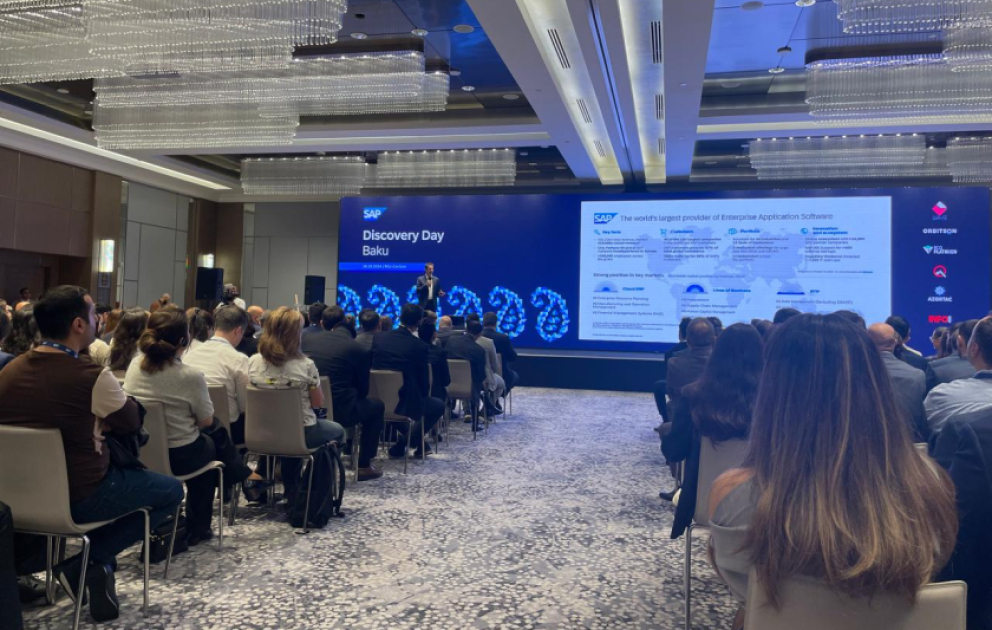 Bakıda “SAP Discovery Day Baku” forumu keçirilir VİDEO