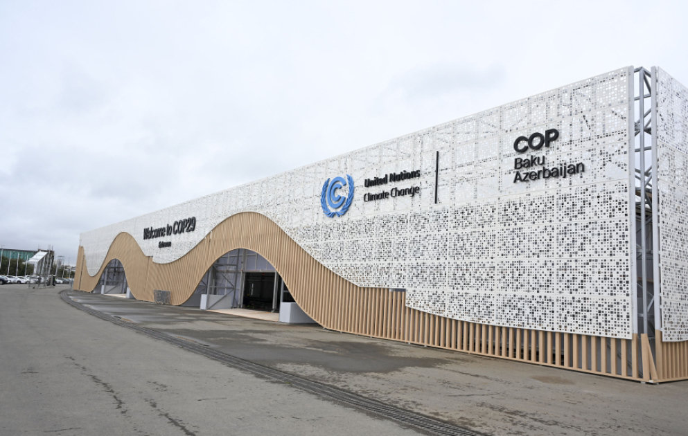 Media nümayəndələri Bakı Olimpiya Stadionunun ərazisində COP29-a hazırlıqla bağlı görülən işlərlə tanış olublar VİDEO