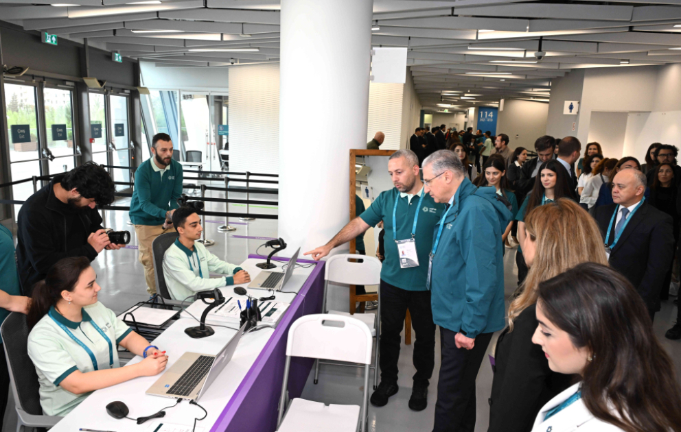 COP29 Uniformaların Paylanılması və Akkreditasiya Mərkəzinin açılış mərasimi keçirilib YENİLƏNİB - 2 VİDEO
