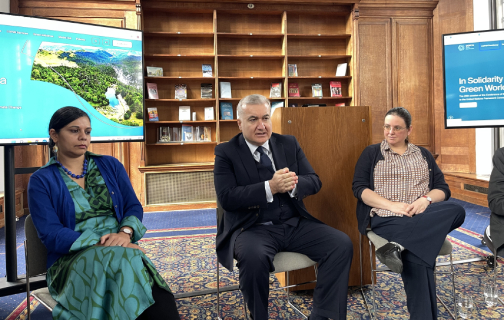 Kembric Universitetində COP29-un elmi-praktik aspektləri müzakirə edilib VİDEO