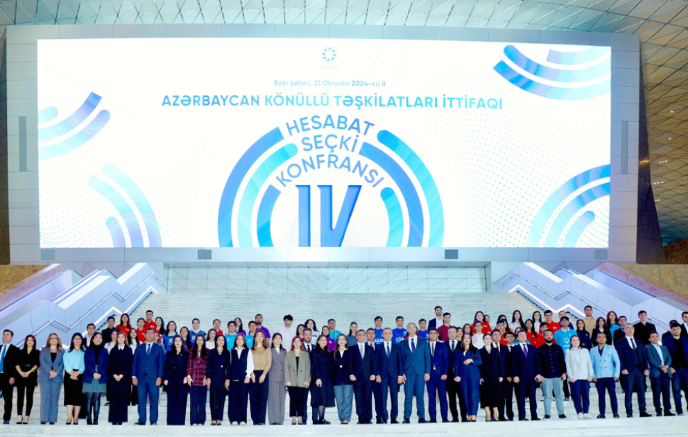Azərbaycan Könüllü Təşkilatları İttifaqına yeni sədr və müavinlər seçilib VİDEO