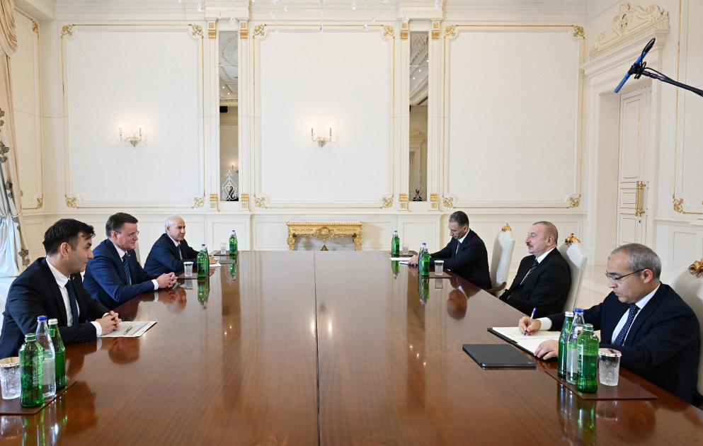 Le président azerbaïdjanais reçoit le PDG de MAN Truck&Bus MIS A JOUR VIDEO
