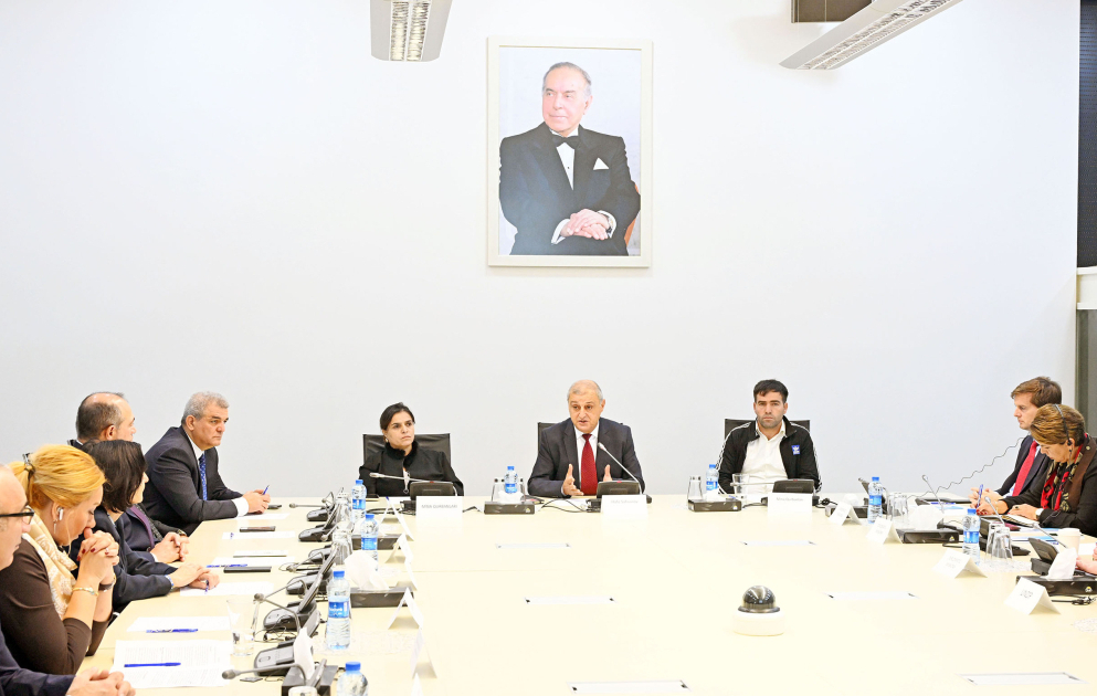 Azərbaycanda mina qurbanlarına həsr olunmuş dəyirmi masa keçirilib YENİLƏNİB VİDEO