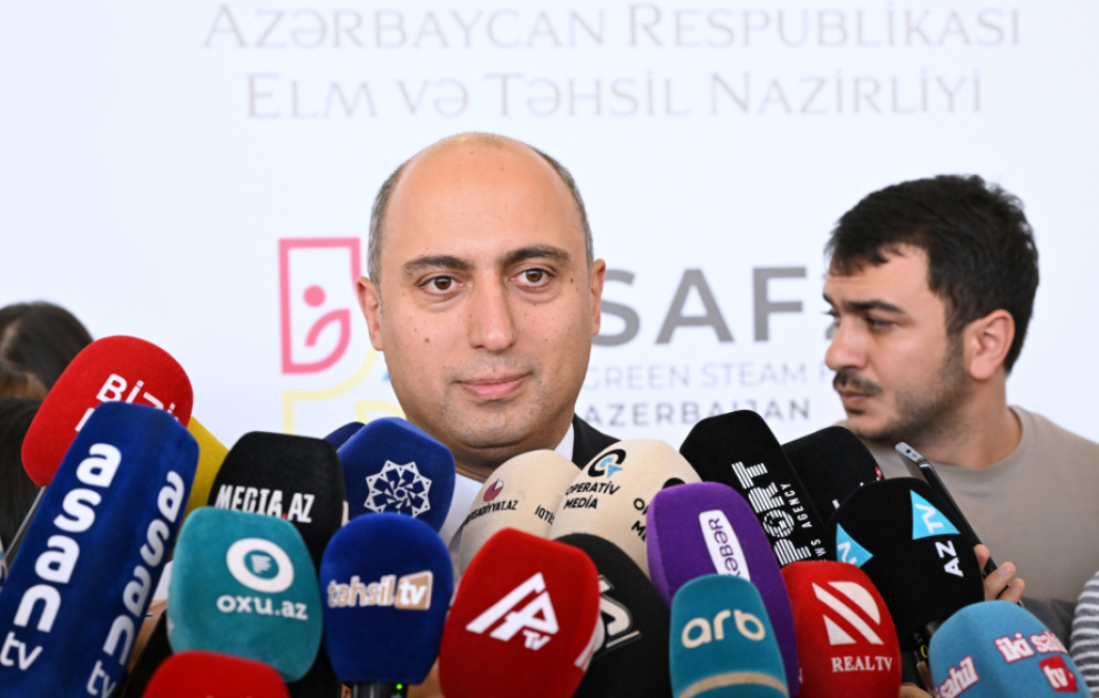 Nazir: Son 5 ildə 550-dən artıq məktəb yenidən tikilib VİDEO