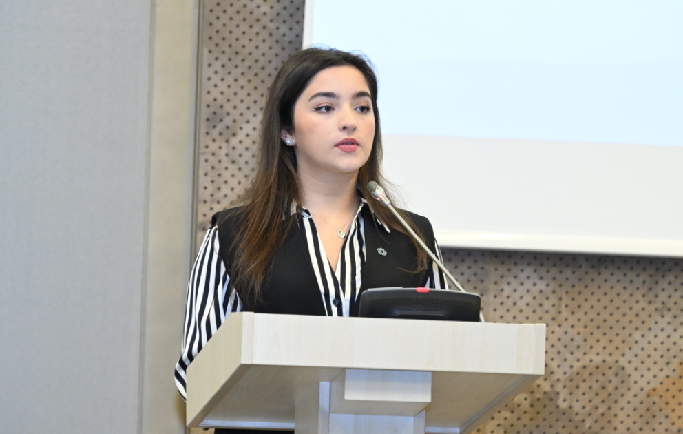 Leyla Həsənova: Gənclər innovativ fikirləri və texnoloji həlləri ilə iqlim dəyişikliklərinə qarşı mübarizədə dönüş yarada bilərlər VİDEO