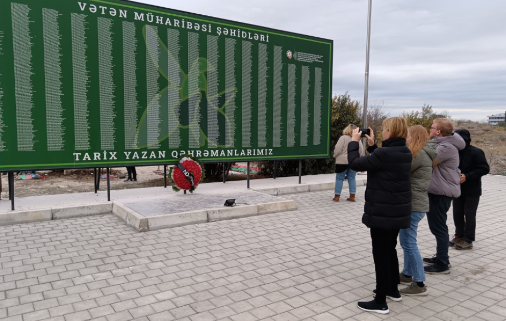Dünyanın 12 ölkəsini təmsil edən səyyahlar Ağdamda YENİLƏNİB FOTO VİDEO