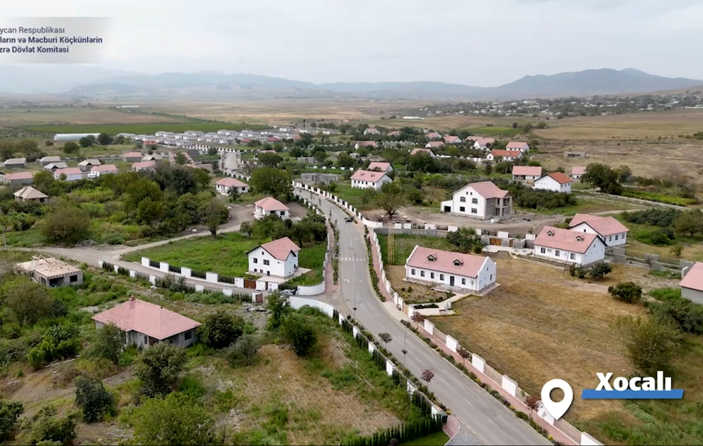 Xocalı şəhərində Böyük Qayıdışa dair fləş-mob təşkil olunub VİDEO