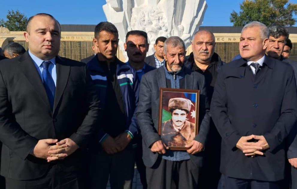 Tərtərdə şəhid Möhübbət Mustafayevlə vida mərasimi keçirilib VİDEO