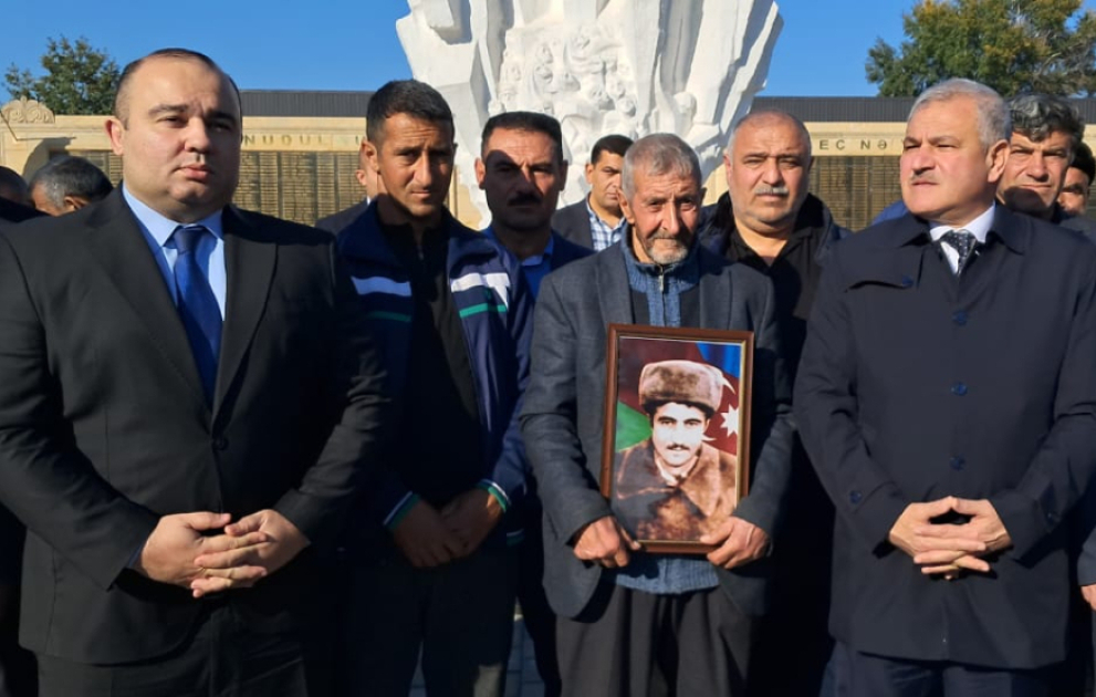 В Тертере прошла церемония прощания с шехидом Мохуббатом Мустафаевым ВИДЕО