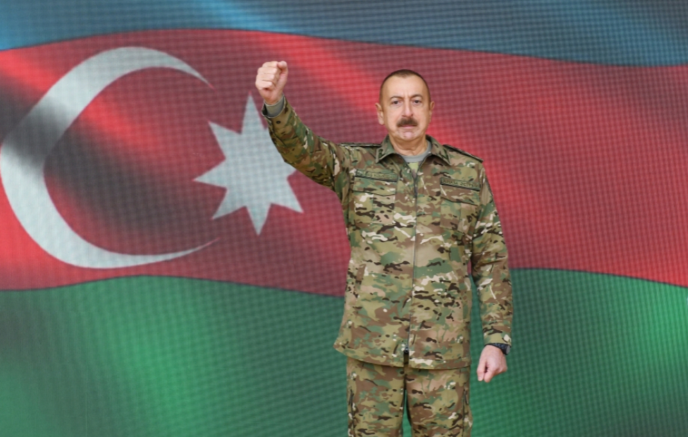 Prezident İlham Əliyev Şuşanın azad olunmasının ildönümü münasibətilə paylaşım edib VİDEO