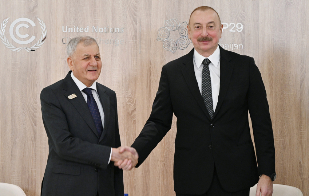 Le président azerbaïdjanais rencontre son homologue irakien MIS A JOUR VIDEO