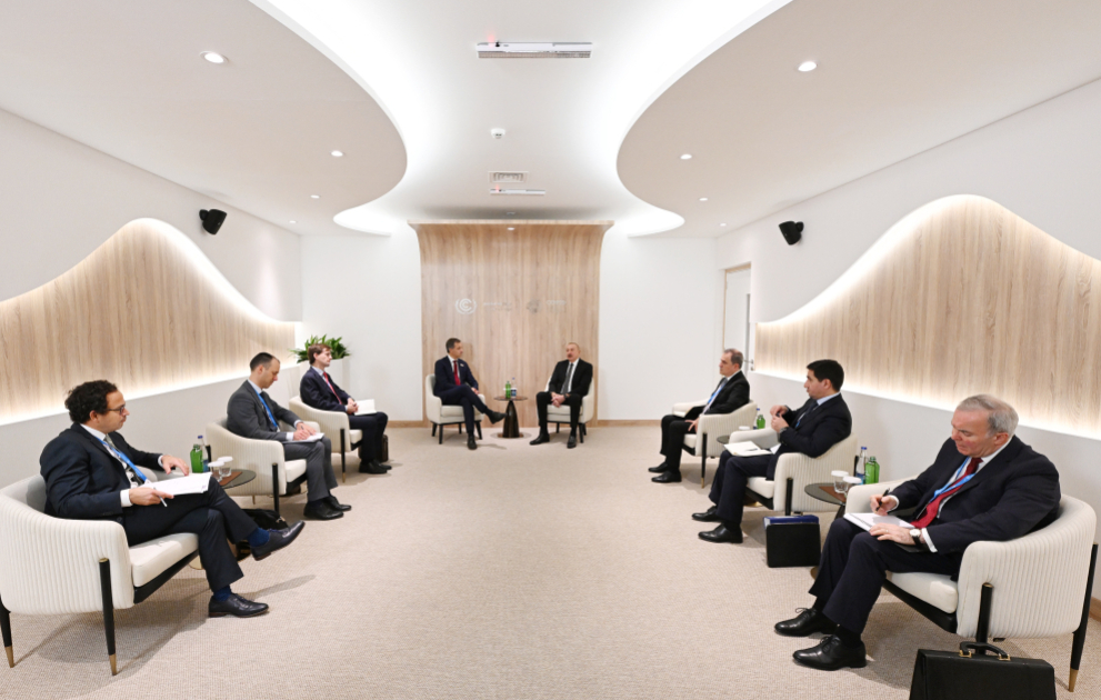 President Ilham Aliyev met with Prime Minister of Belgium VIDEO