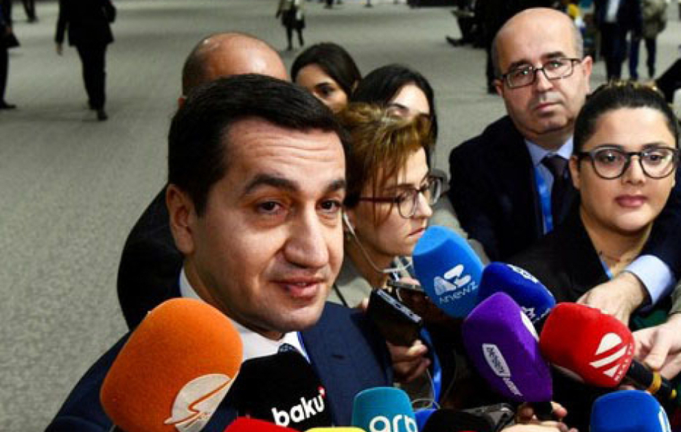 Hikmət Hacıyev: Konvensiyaya üzv demək olar bütün tərəflər qazıntı yanacaqları istifadəçisidir VİDEO