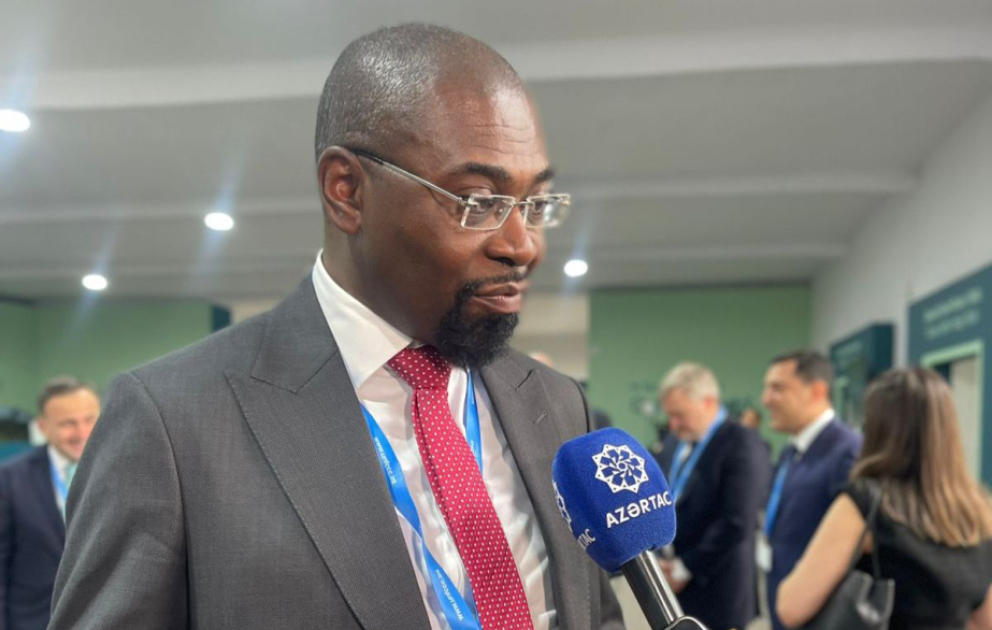 Afrikalı iştirakçı: Azərbaycanın COP29-a ev sahibliyi etməsi ekoloji dayanıqlılıq mövzusunda nümunəvi addımlar atdığını bir daha təsdiqləyir VİDEO