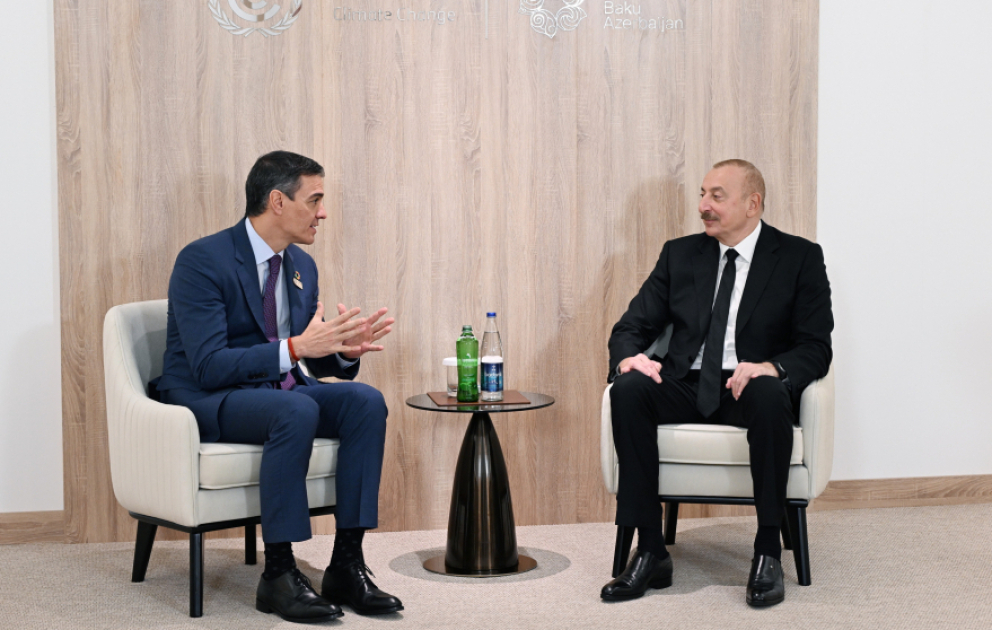 Prezident İlham Əliyev İspaniya Krallığı Hökumətinin Sədri ilə görüşüb  YENİLƏNİB VİDEO