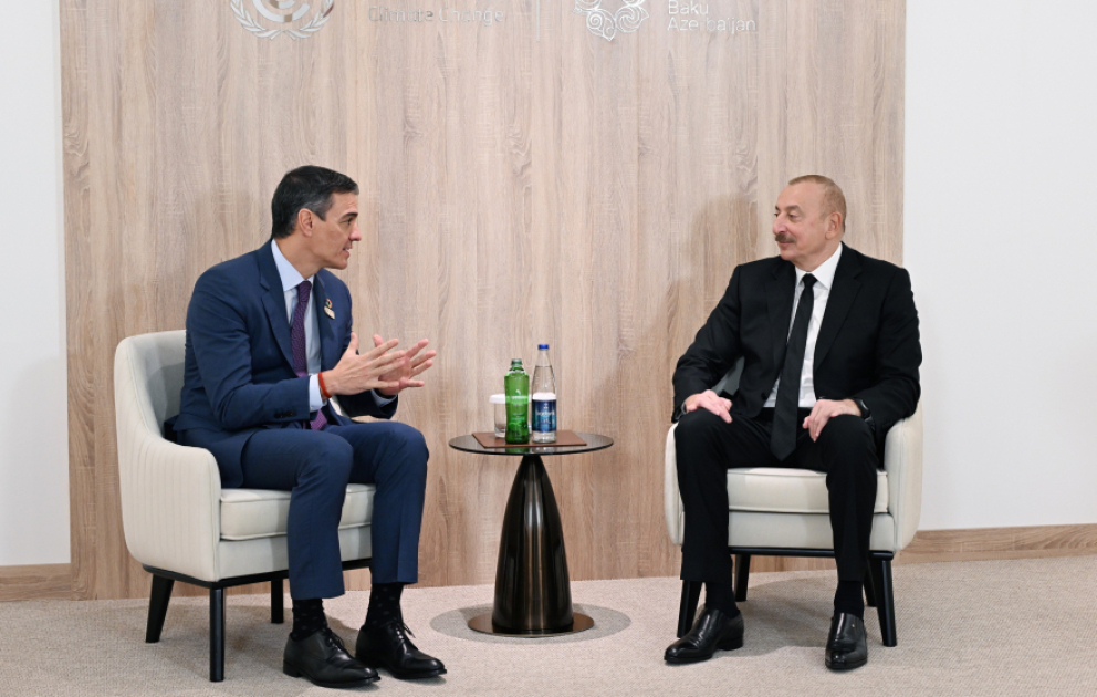 Президент Ильхам Алиев встретился с председателем Правительства Королевства Испания  ОБНОВЛЕНО ВИДЕО