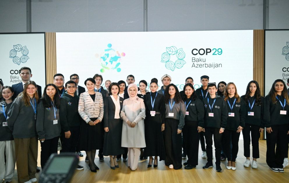COP29 conference on "Youth at the Forefront of Climate Action" held with participation of First Ladies VIDEO