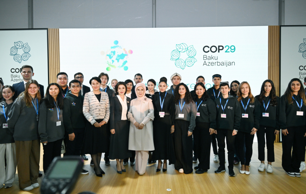 COP29: Konferenz zum Thema „Jugend an vorderster Front des Klimaschutzes“ mit Teilnahme von First Ladies abgehalten VIDEO