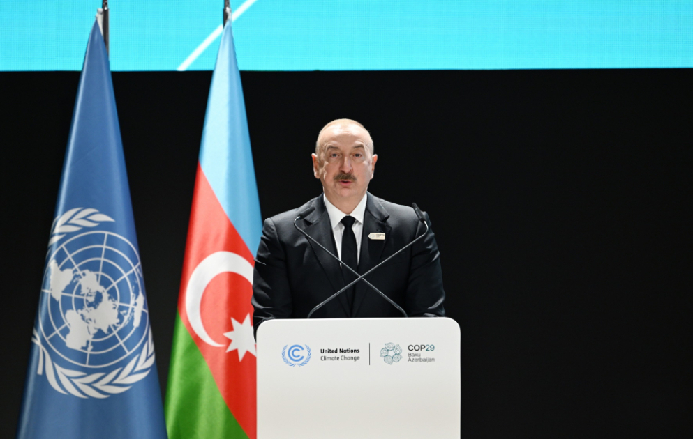 COP29: Gipfeltreffen der Staats- und Regierungschefs der kleinen Inselentwicklungsländer zum Thema Klimawandel in Baku  Präsident Ilham Aliyev nahm an der Veranstaltung teil  AKTUALISIERT VIDEO