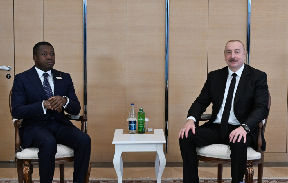 President of Azerbaijan Ilham Aliyev met with President of Togo VIDEO