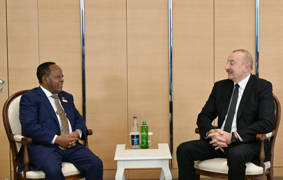 President of Azerbaijan Ilham Aliyev met with President of Ethiopia VIDEO