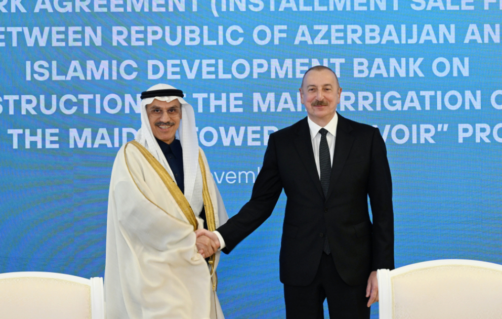 President Ilham Aliyev met with President of the Islamic Development Bank VIDEO
