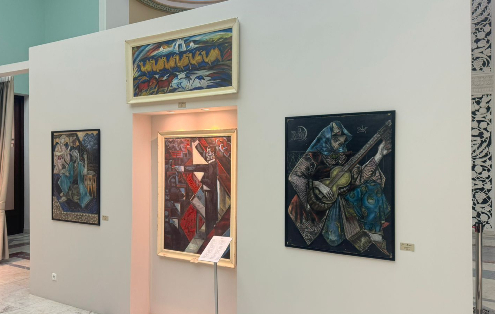 В павильоне «Азербайджан» на ВДНХ открылась выставка Джаида Джемаля ВИДЕО