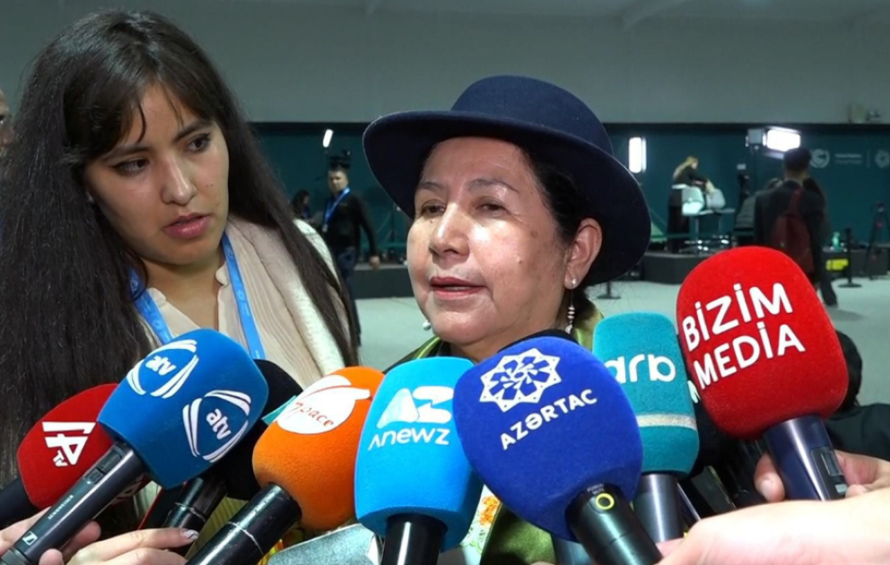 Boliviyanın xarici işlər naziri: COP29-da mühüm dəyişikliklərə nail ola bilməyimiz çox vacibdir VİDEO
