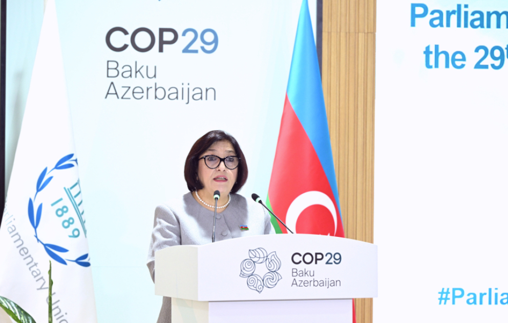 Azərbaycan parlamentinin sədri: COP29-a hazırlıqlar zamanı ölkəmiz əsassız ittihamlarla üzləşib VİDEO