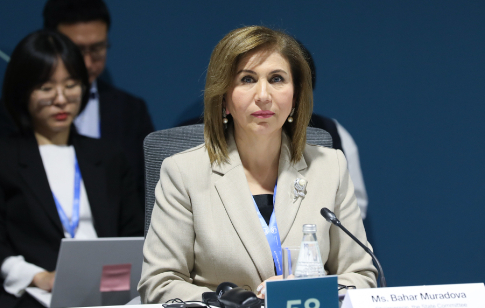Bahar Muradova: İqlim dəyişikliyi uşaqlara, ailələrə və icmalara birbaşa təsir göstərir VİDEO