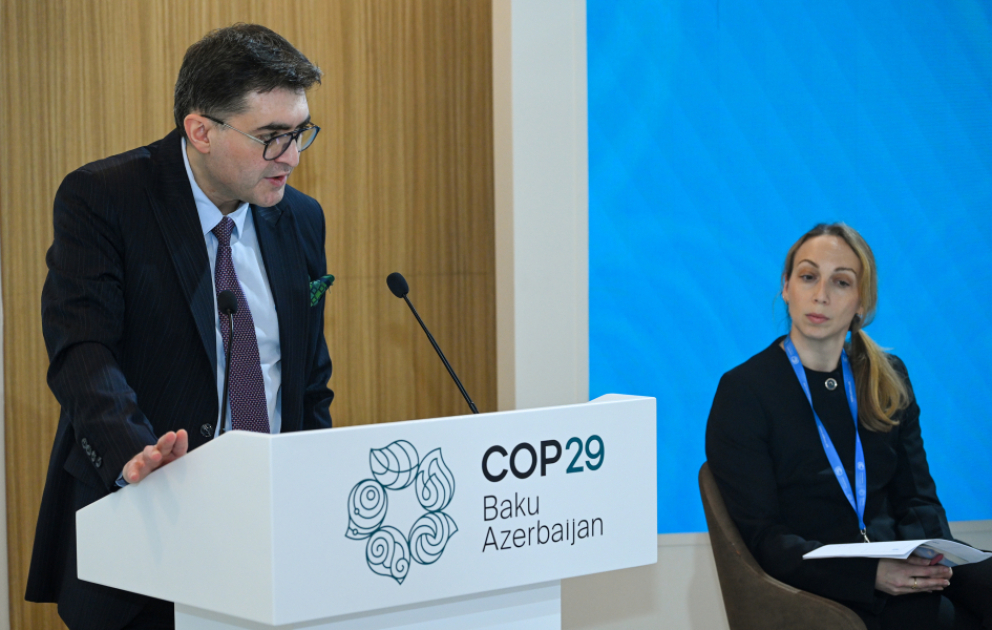 Nazir müavini: Azərbaycanda çoxmənzilli yaşayış binalarının 50 faizə qədər enerji səmərəliliyi potensialı var VİDEO
