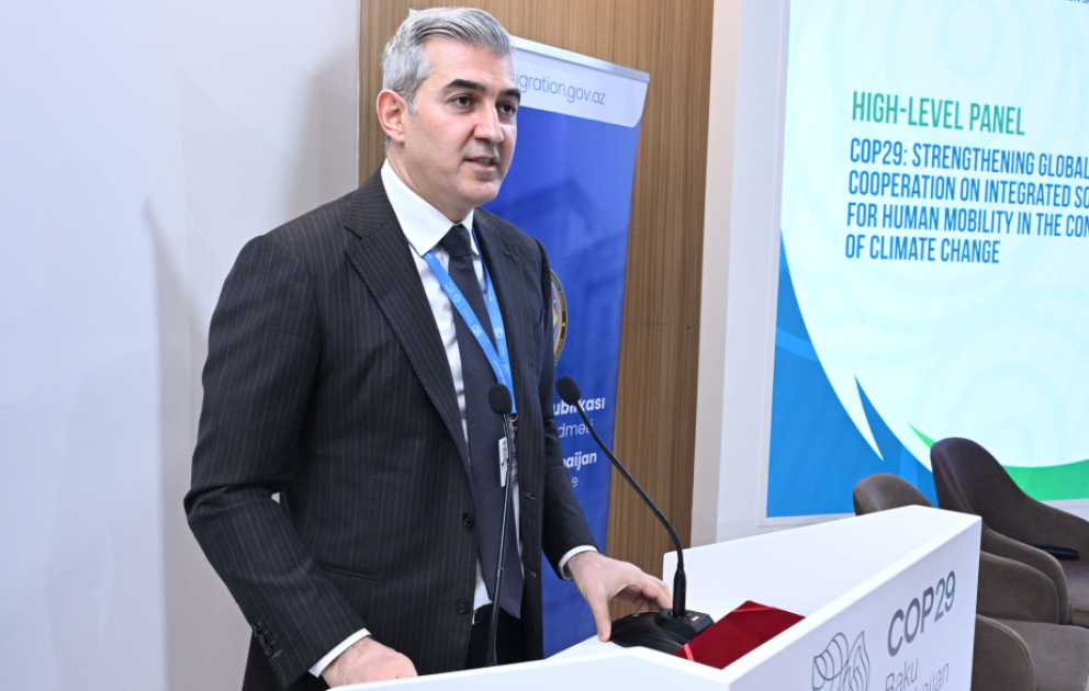 Vüsal Hüseynov: Təbii fəlakətlər dünyanın bir çox yerində yerdəyişmələrin miqyasının böyüməsinə səbəb ola bilər VİDEO