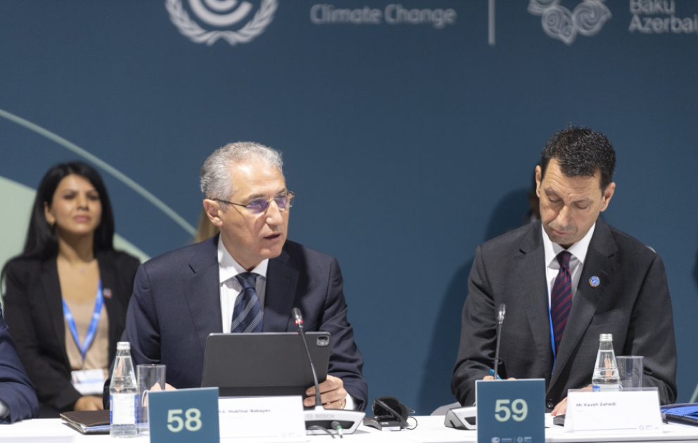 COP29 çərçivəsində Fermerlər üçün Bakı Harmoniya İqlim Təşəbbüsü elan edilib VİDEO