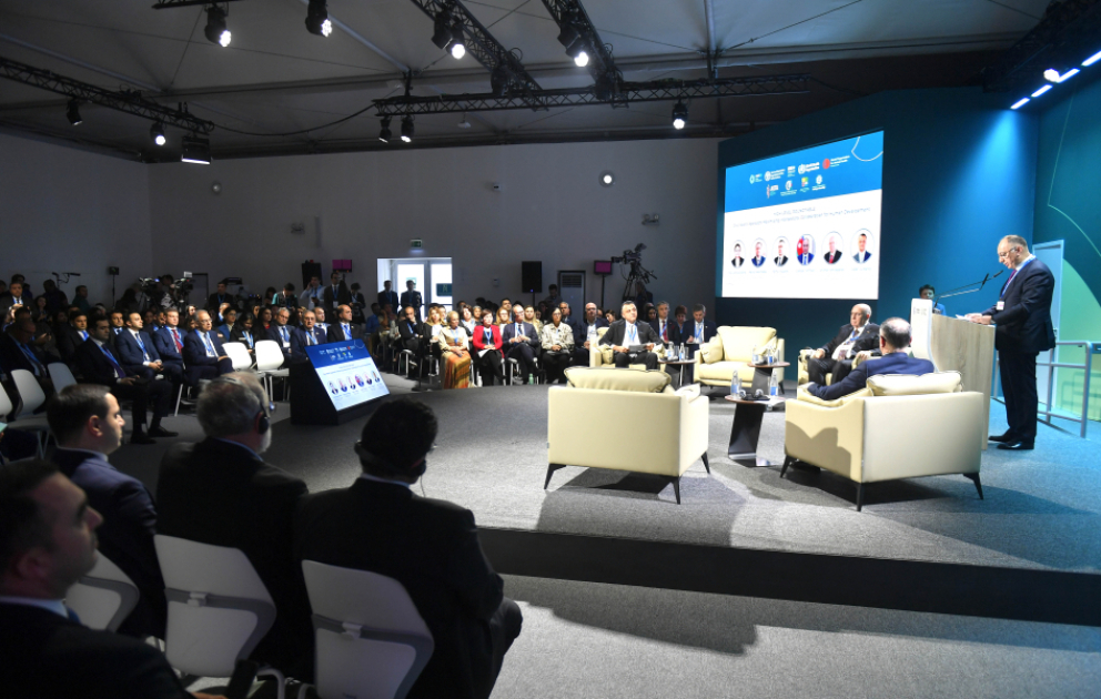 COP29-da Azərbaycanın Vahid Sağlamlıq üzrə Milli Strategiya planı beynəlxalq ictimaiyyətə təqdim olunub YENİLƏNİB VİDEO