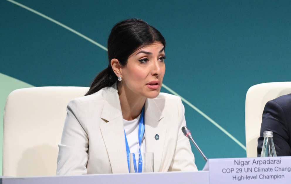 Nigar Arpadarai: Ölkələri turizmi milli iqlim siyasətinə inteqrasiya etməyə çağırırıq VİDEO