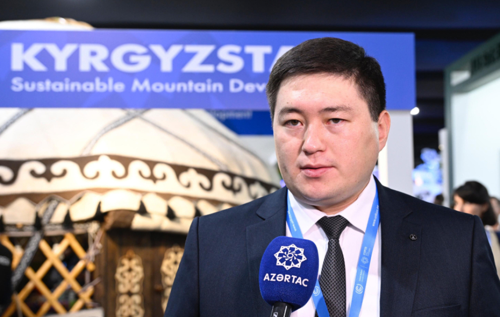 Qırğızıstanın nazir müavini: Azərbaycan Mərkəzi Asiya və Yaxın Şərq üçün nəqliyyat qovşağıdır VİDEO